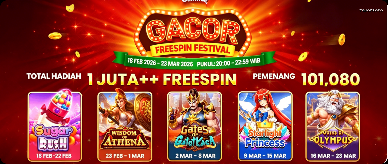 Login rawontoto Sekarang Bonus Melimpah